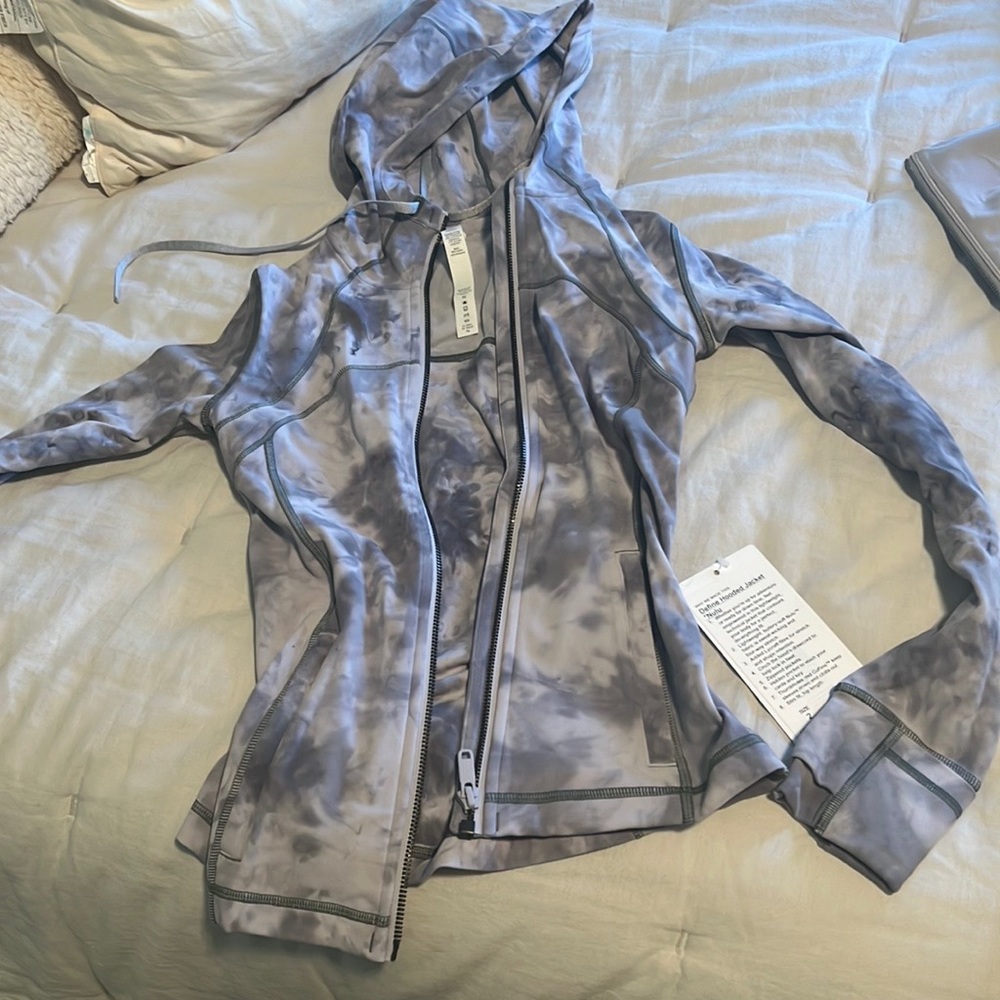 Grey and black tie dye